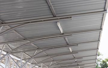 installing Twechar metal roofing